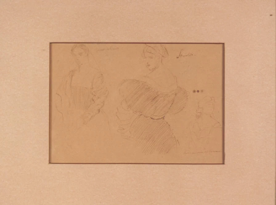 Figure femminili - Villa Della Porta Bozzolo, Casalzuigno, Varese